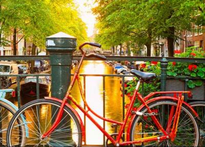 گردش 24 ساعته: آمستردام با دوچرخه