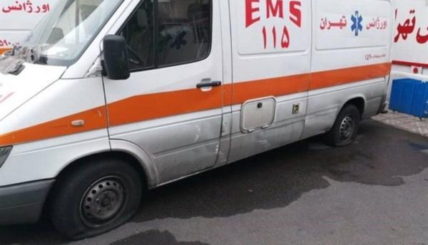 واکنش شهرداری تهران به پنچر کردن آمبولانس و مرگ دختر دو ساله