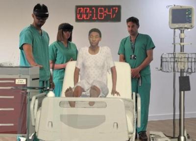 آموزش پزشکی با استفاده از بیماران هولوگرافیک و هدست واقعیت مجازی!