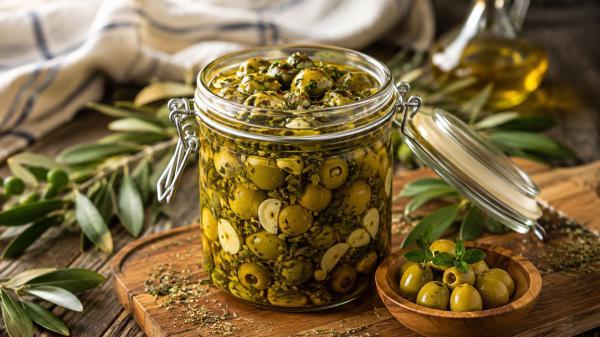 طرز تهیه ترشی زیتون به سبک بازاری با همه ترفندها
